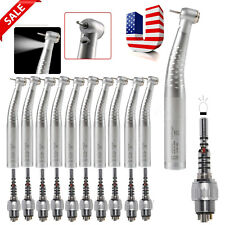 1-10 KaVo Style Dental Fiber Optic High Speed Handpiece 6 Hole LED Coupler dr picture