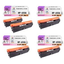 5Pk TRS 650A BCYM Compatible for HP LaserJet CP5525 CP5525dn Toner Cartridge picture