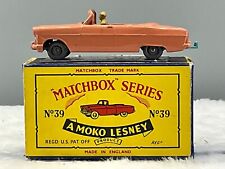 1950sMatchbox Moko No.39A Ford Zodiac Convertible G.P.W,N,Mint in B2 box all Or. picture