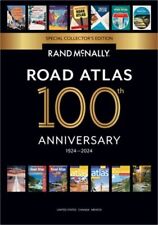 Rand McNally 2024 Road Atlas - 100th Anniversary Collector’s Edition by Rand... picture