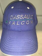 DASSAULT FALCON HAT CAP ADJUSTABLE STRAPBACK BLUE picture