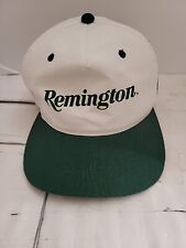 Remington Nitro 27 Mens Hat Tan Green Strapback 6-Panel Adjustsble Trucker Cap picture