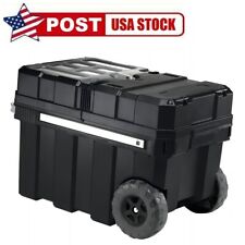 24 in Rolling Tool Box Portable Multifunction Toolbox Craft and Hobby Storage picture