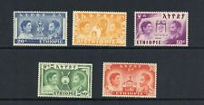 R1424   Ethiopia   1949   Liberation from Italian Occupation   5v.   MNH & MLH picture