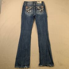 Miss Me Mid-Rise Boot 27 Blue Jeans Los Angeles (30 Inseam) Womens Denim U52 picture