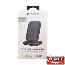 NEW Mophie 15W Wireless Charging Stand for Qi phones tablets iPhone Samsung LG picture