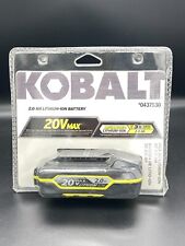 New KOBALT #0437530 20V MAX LITHIUM-ION 2.0Ah up to 3X RUN Power Tool BATTERY US picture