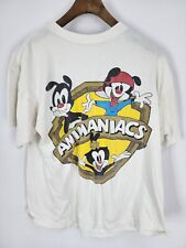 Vintage 1993 Animaniacs T-Shirt Double Sided Single Stitch Made in Usa picture