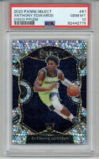 2020 PANINI SELECT DISCO PRIZM ANTHONY EDWARDS ROOKIE RC CARD PSA 10 LOW POP picture