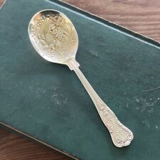 Vintage William Adams King's Pattern Sheffield England Large Jelly Spoon 5.5