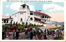 Postcard Grand Stand Agua Caliente Jockey Club in Tijuana Baja California Mexico picture