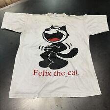 Vintage Felix the Cat Tshirt OSFA XL XXL 1993 Double Sided Stains Read picture