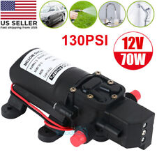 Fresh Water Pump 12V DC 70W 130 PSI Self Priming Pump for Boat/Marine/RV/Yacht picture