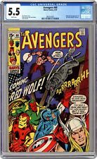 Avengers #80 CGC 5.5 1970 3961610001 1st app. Red Wolf picture