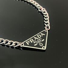 VINTAGE Repurposed Prada Necklace (Black) picture