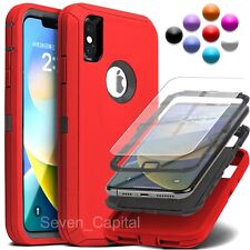 For Apple iPhone X XR XS Max 10 Shockproof Protective Rugged Hard Cover Case picture