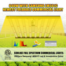 640W Spider LED 8bar Grow Light Full Spectrum Commercial Grow Indoor Hydroponics picture