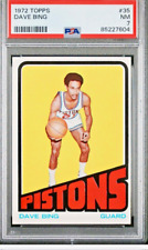 1972 Topps #35 Dave Bing (HOF) PSA 7 NM Detroit Pistons picture