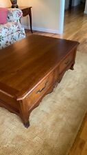 Rare Ethan Allen Coffee Table Cherry Wood Furniture  48