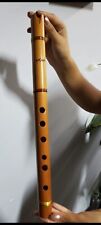 NATIVE AMERICAN STYLE FLUTE END-BLOWN  QUENA WOOD TUNED G 440-HZ picture