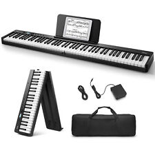Eastar EP-10 Folding Digital Piano Keyboard Bluetooth Semi-Weighted 88 Key picture