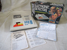 Nice HTF Vintage Ideal Toy Corporation 1979 Electronic Detective Game Working picture