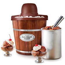 4 Quart Wooden Ice Cream Bucket picture