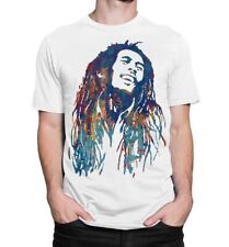 Bob Marley Cotton White Short Sleeve T-shirt A59915 picture