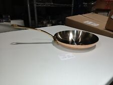 Mauviel M'150 B 1.5mm Copper Frying Pan With Brass Handles, 10.2-In picture