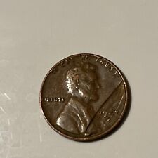 Extreme ERROR Rare 1947 S Miss Strike Wheat Penny picture