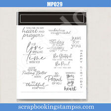 Z3303 HAPPY WORDS Stamps and Metal Cutting Dies Set Card Scrapbooking picture