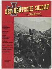 Vintage Der Deutsche Soldat lot of 23, 1957-1961 picture