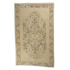 AREA RUG HANDMADE TURKISH RUGS FOR LIVING ROOM TRADITIONAL VINTAGE 11838 picture