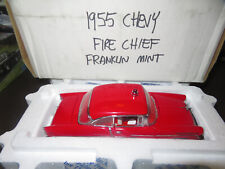 Franklin Mint 1955 Chevy Bel Air Fire Chief  1/24 picture