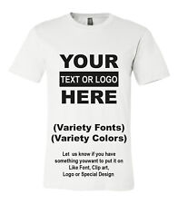 Personalized Custom T-Shirt Customized w / Text, Logo  picture