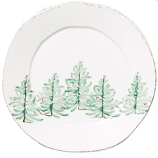 Vietri Lastra Holiday Round Platter LAH-2621 *BRAND NEW* picture