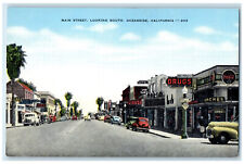 c1950's Main Street Looking South Oceanside California CA Vintage Postcard picture