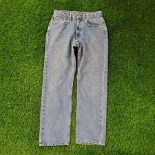 Vintage Ralph-Lauren Baggy Jeans Womens 8/9 29x29 Faded Medium-Wash USA picture