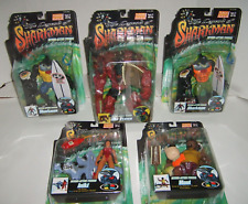 MAUI LEGENDS Of SHARKMAN 5 FIGURE SET W/VARIANT UNDERATED 1990s SURF LINE NEW picture