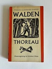 THOREAU ~ WALDEN Or Life in the Woods ~ Penguin Illustrated Classics, 1938 picture