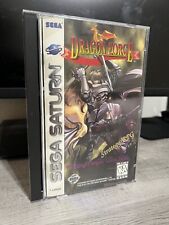 Dragon Force (Sega Saturn, 1996) COMPLETE CIB - TESTED & WORKING Reg Card picture