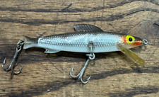 Vintage Herters Improved Finland Minnow FISHING LURE / Silver Flash Jerkbait picture