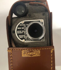Vtg 1940's Revere 8mm Movie Camera #88, Leather Case Tiffen Filter Holder etc picture