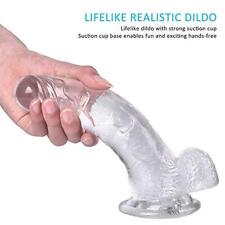 Dildo8 Inch Realistic Lifelike Big Real Dong Suction Cup Waterproof Women Toy picture