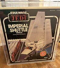 Vintage Kenner 1984 Star Wars ROTJ Imperial Shuttle AFA 85 picture