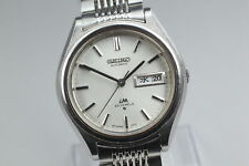 [Exc+4] Vintage SEIKO Lord Matic 5606-7071 Day/Date Automatic Men's Watch JAPAN picture