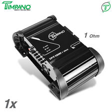 1x Timpano TPT-1500 1 Ohm Brazilian Amp 1600W RMS Car Audio Digital Amplifier picture