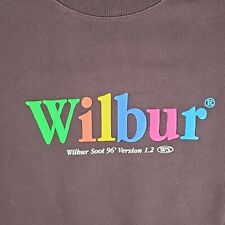 Wilbur Soot OS-1.2 Sweatshirt Men's Large Brown 96' Software Nerd Computer PC picture