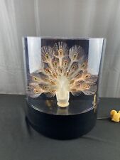 VTG Quicikny Industries Fiber Optic Peacock Display Lamp KF-28. Tested & Working picture