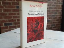 Vtg 1974 THE ORDEAL OF THOMAS HUTCHINSON Bernard Bailyn BOOK 1st Edition DJ picture